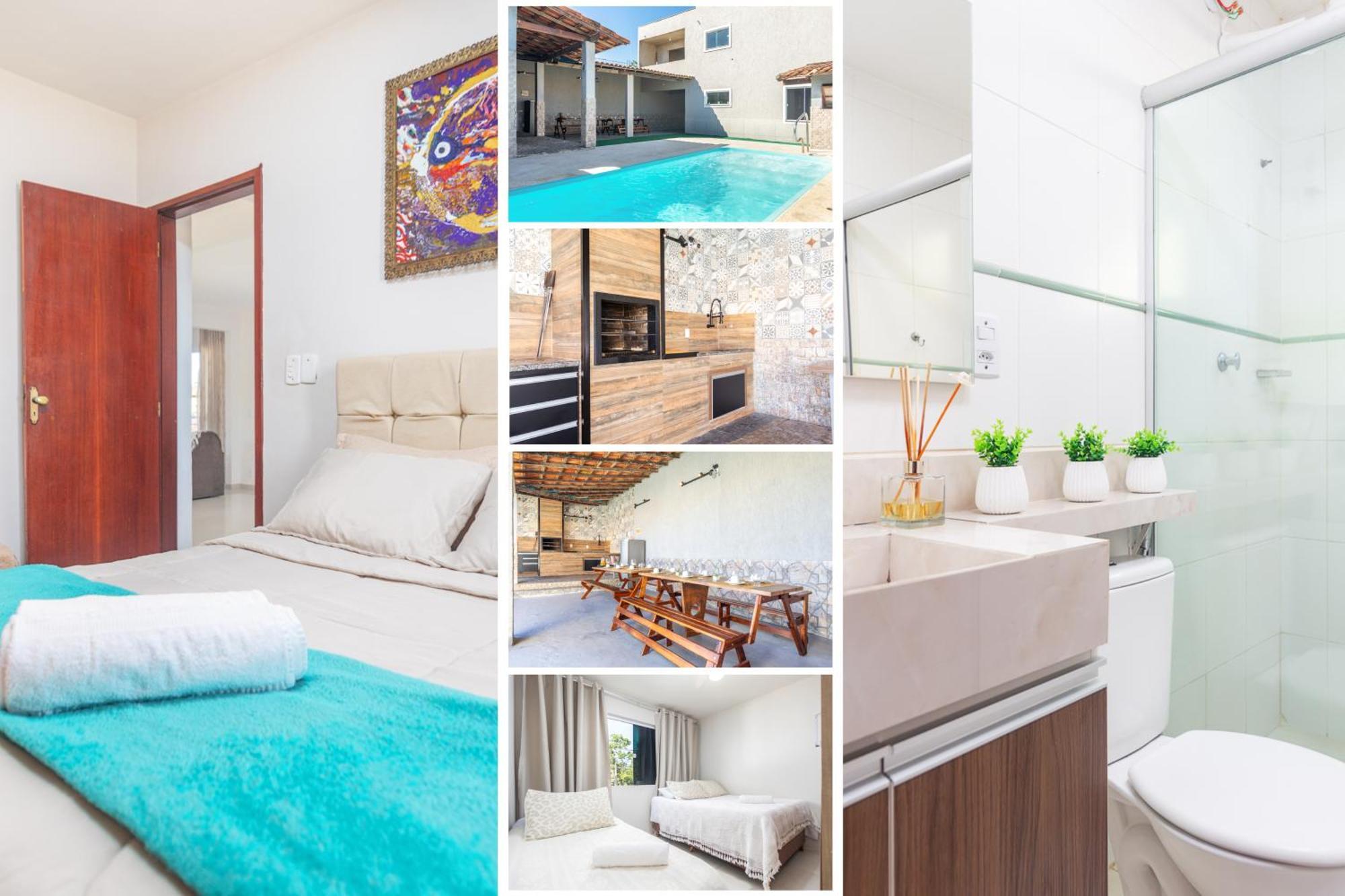 Refugio Tropical Casa De Praia Com Piscina Aquecida E 4 Suites E Garagem 3 Carros, 800 Mtrs Da Praia Internet 700 Mbps, Condominio Privado Com Pista De Skate , Quadra De Futevolei , Campos E Quadras De Futebol! Cabo Frio Zewnętrze zdjęcie